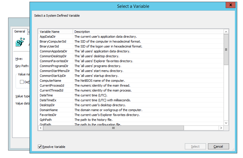 GPO Registry TIP