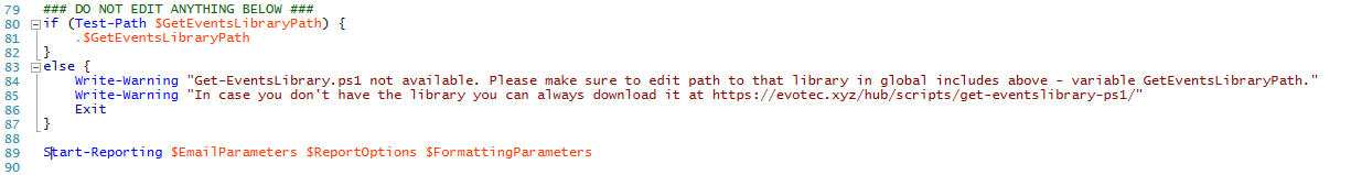 Updated configuration snippet after moving Test-Prerequisite into the library