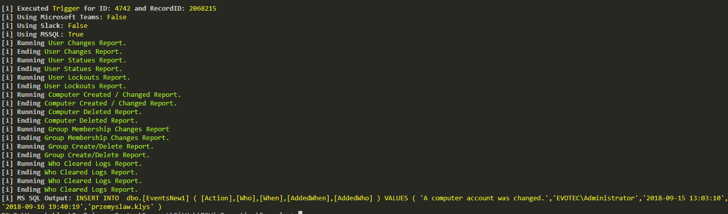 SQL output using the defined mapping without altering the destination table