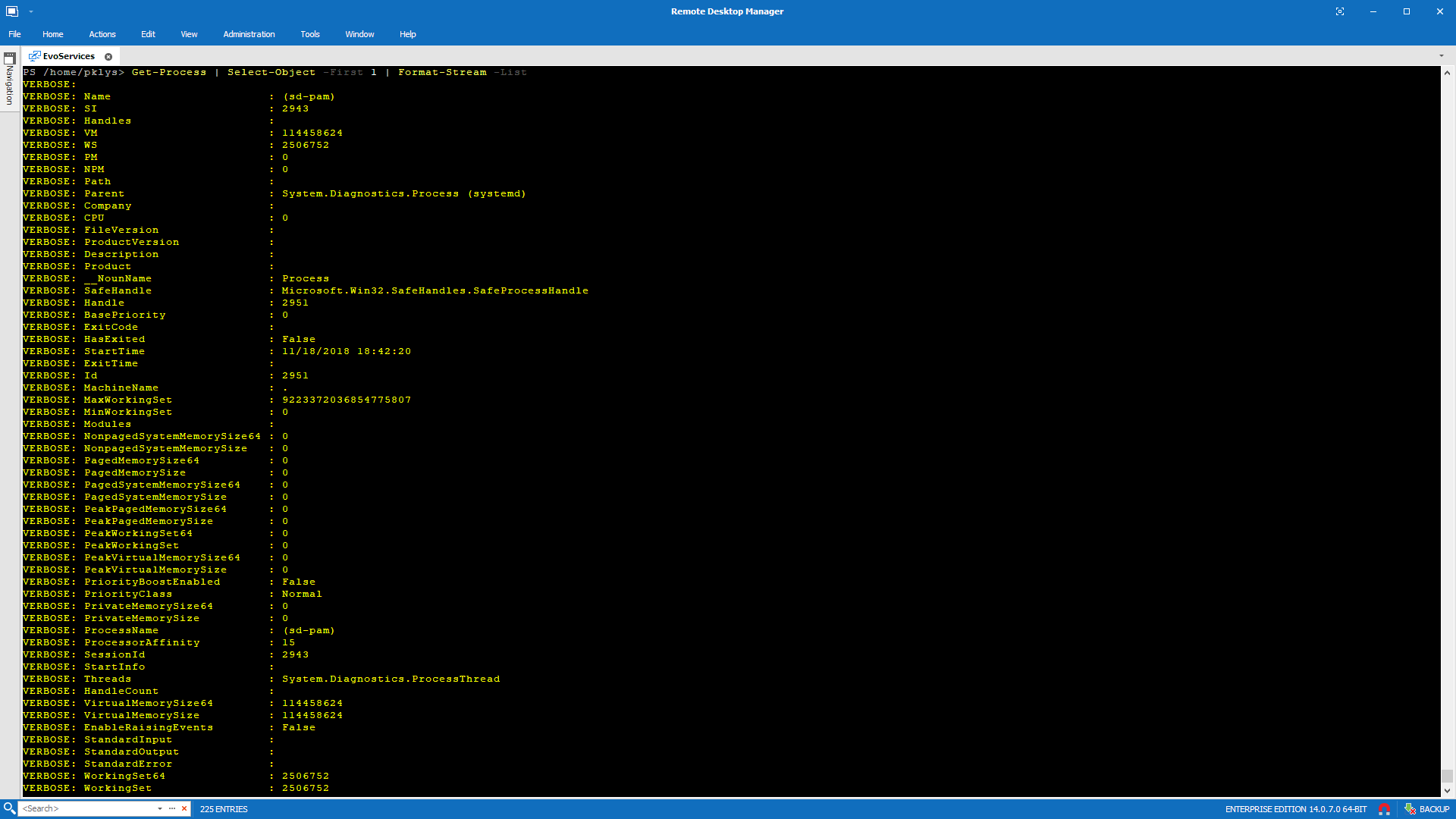 Format-Stream -List Format-Stream -List