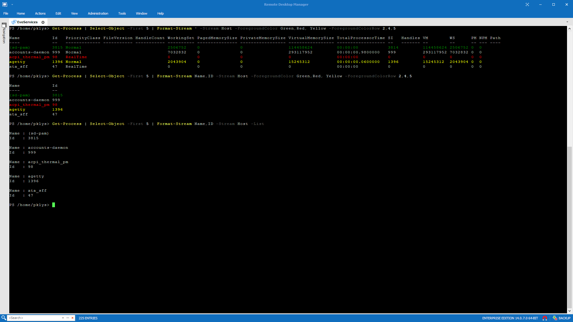 Format-Streams Color on Linux Format-Streams Color on Linux